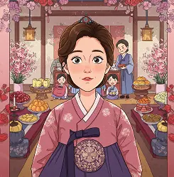 친정조카-결혼식-한복