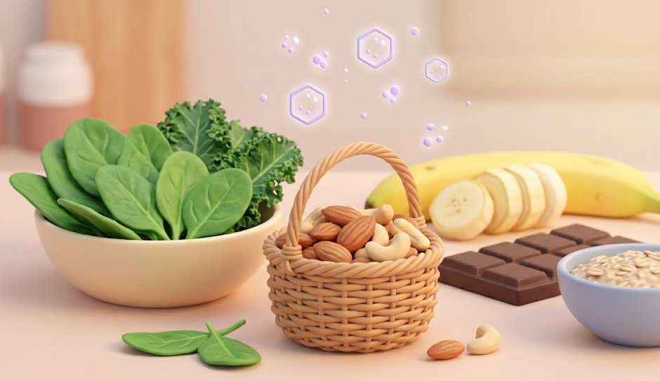 마그네슘 많은 음식