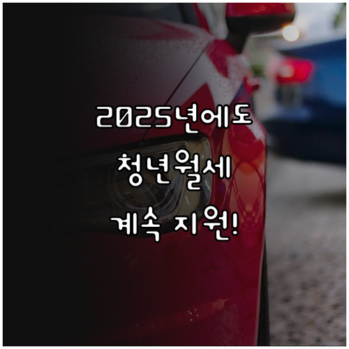 2025년에도 계속! 세종시 청년월세..