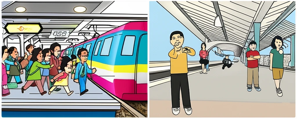 백운역 열차 시간표와 급행 환승 방법..