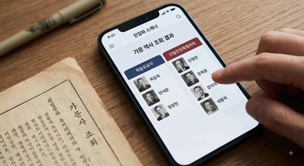 친일파 스캐너