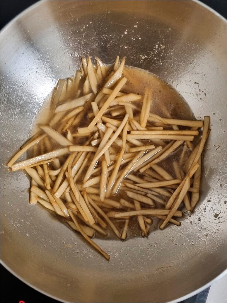 우엉조림 만드는 법