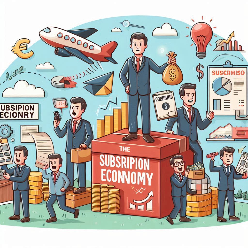 구독 경제의 성장 : 새로운 비즈니스 모델