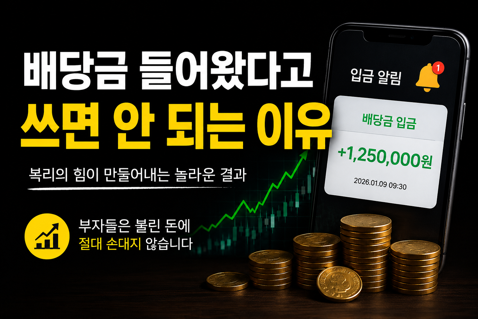 왜 부자들은 배당금을 써버리지 않을까?
