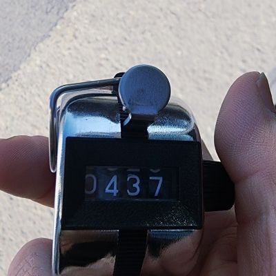 매연단속 촬영 안내 및 진출입 차량 계수기