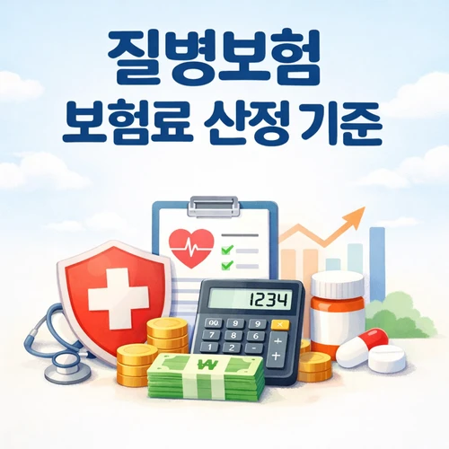 질병보험 보험료 산정 기준과 연령&middot;보장 범위 썸네일