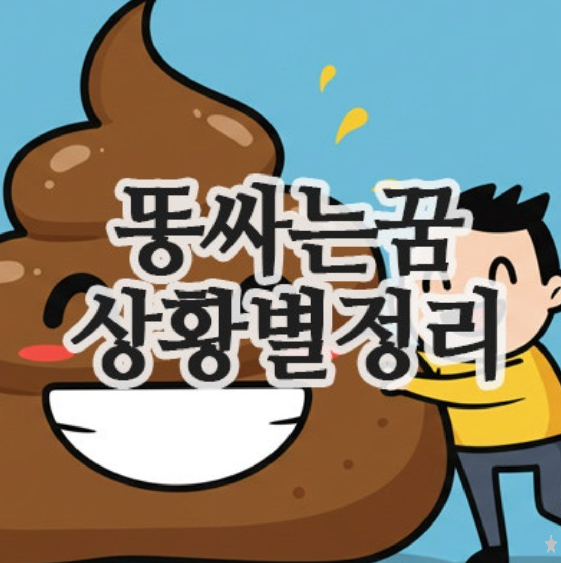 똥꿈 60가지 해몽과 상황 별 똥 싸는 꿈 완벽 분석