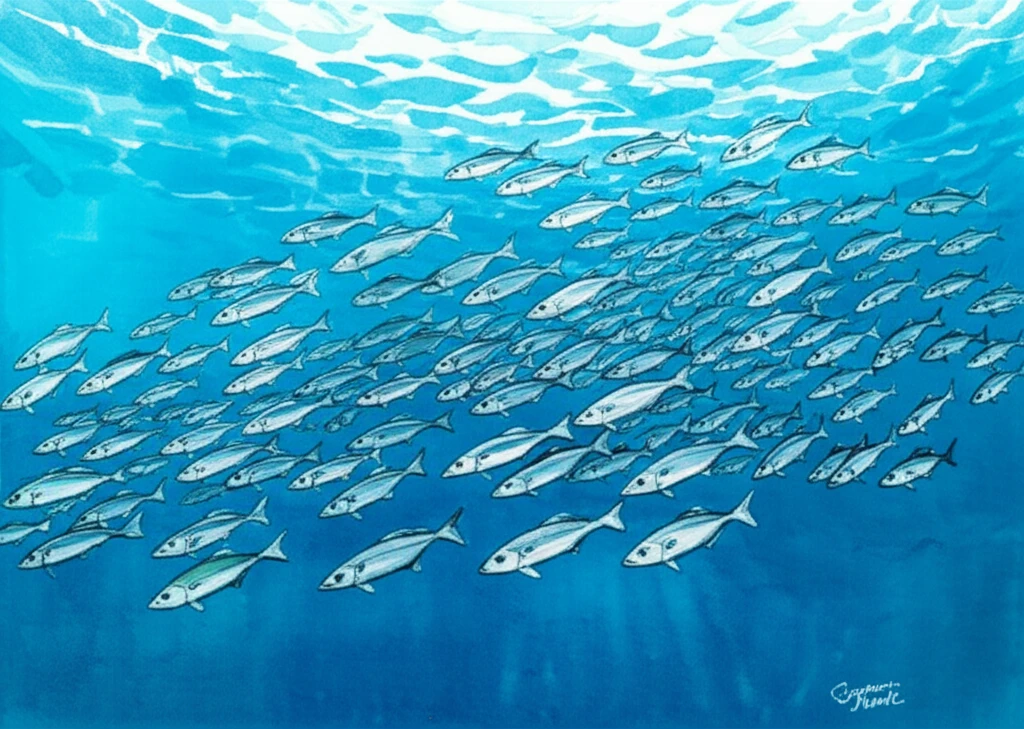 꿈에서 만난 물고기 떼, 당신의 인생