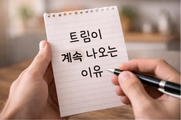 트림이 계속 나오는 이유