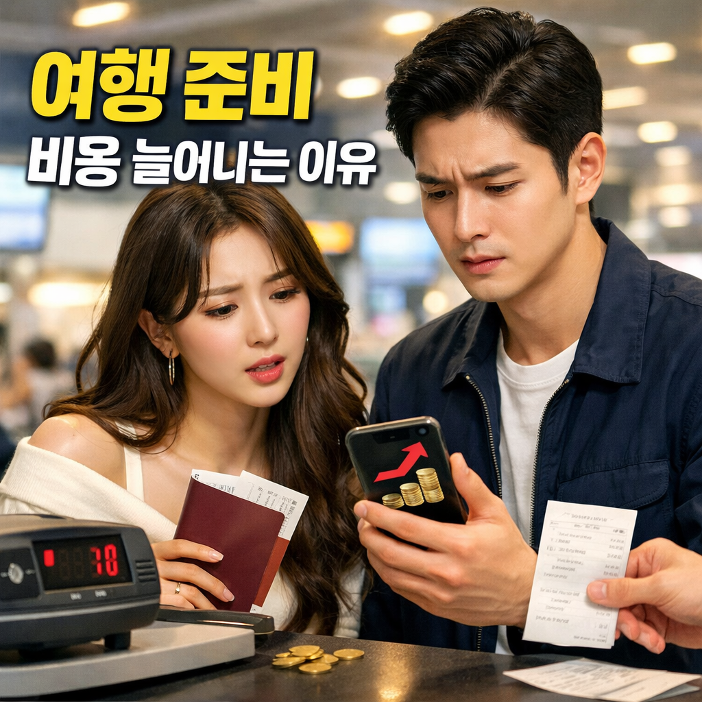 여행 준비 실수로 돈 새는 순간들