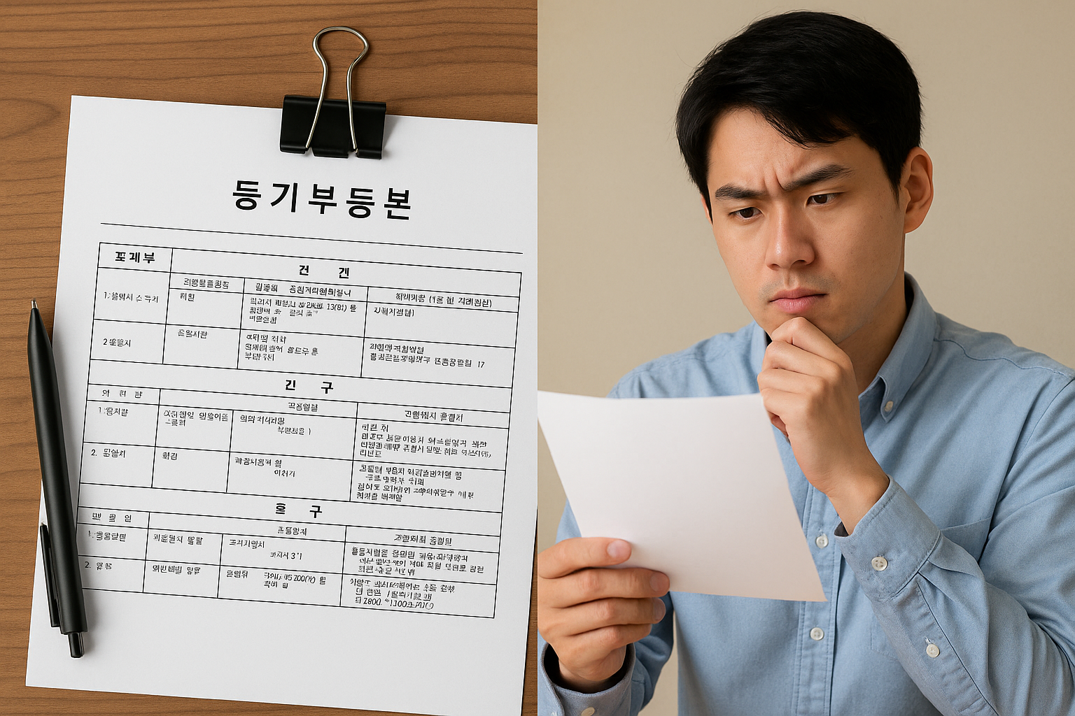 등기부등본 보는 법