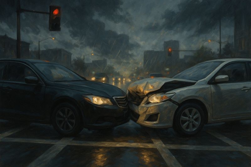 퇴근길에 사고 나는 꿈 – 불안한 마무리