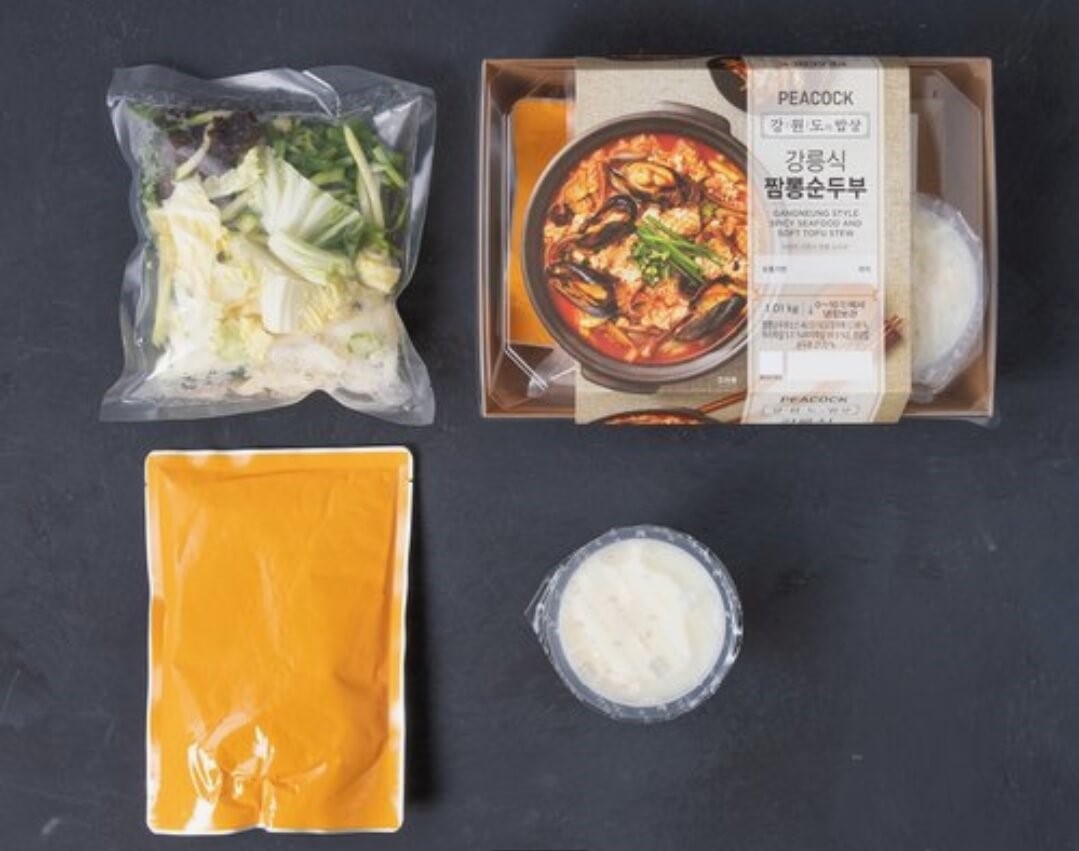 피코크 강릉식 짬뽕 순두부