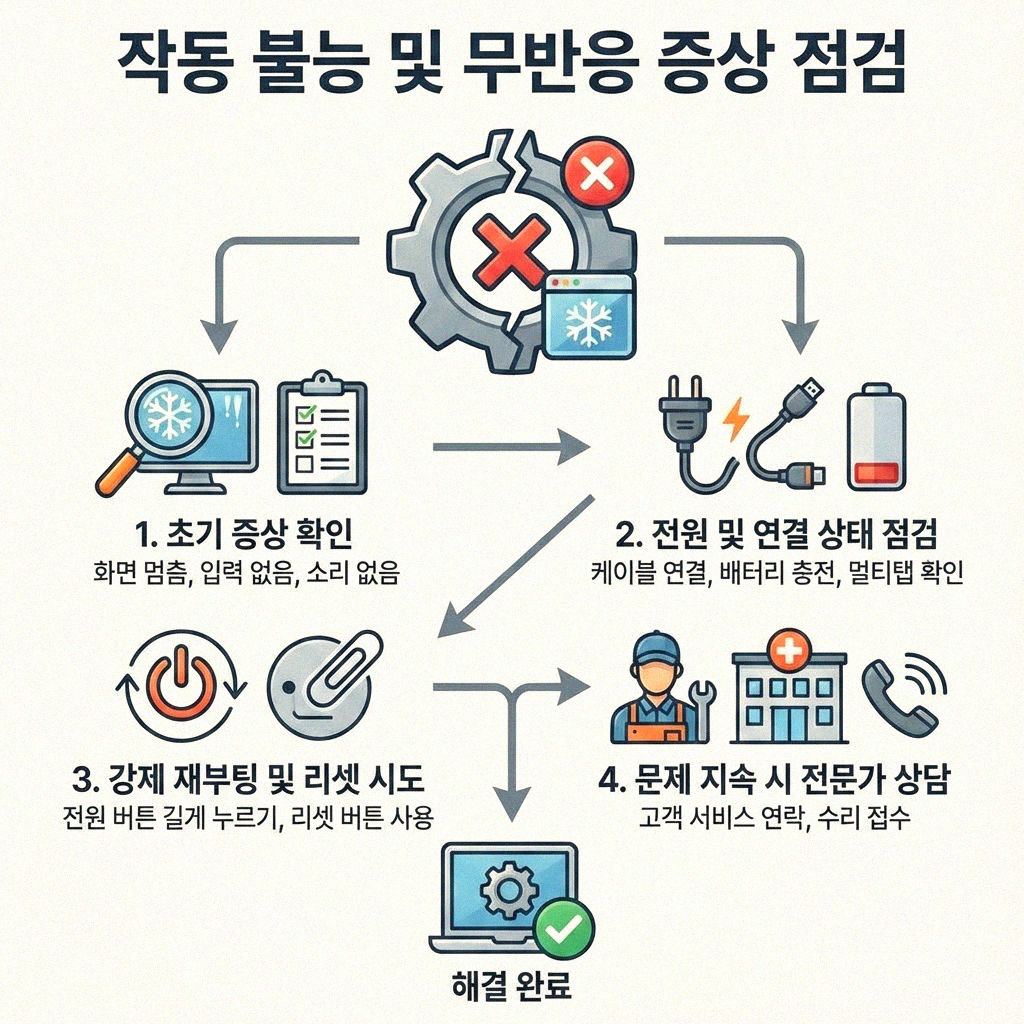 전기밥솥 버튼 고장 증상별 자가 점검 방법
