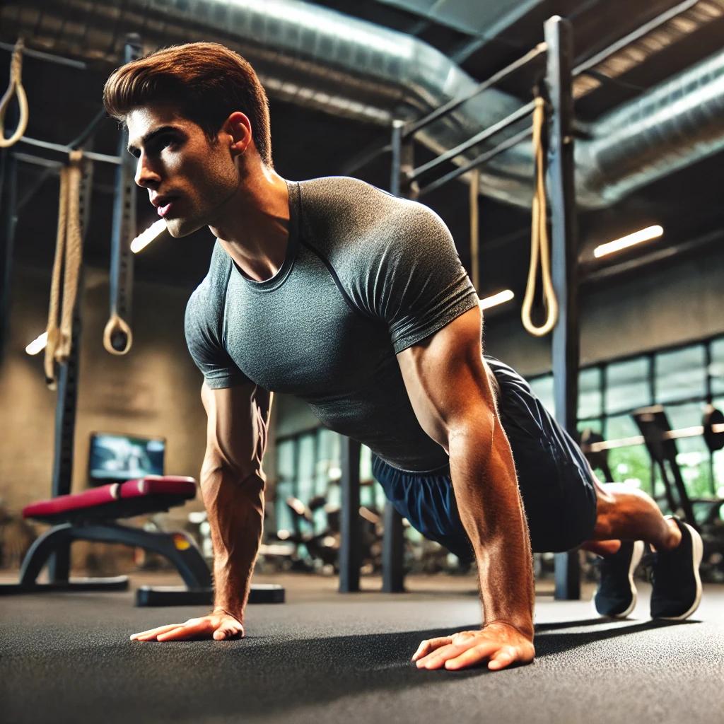 푸쉬업 100개 루틴