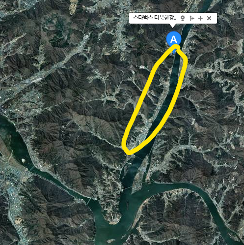 스타벅스 더북한강R점 위치