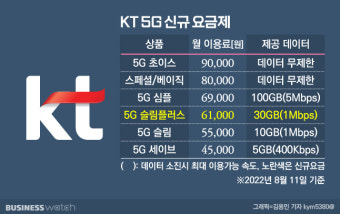 kt 요금제 종류 | 2026 최신판