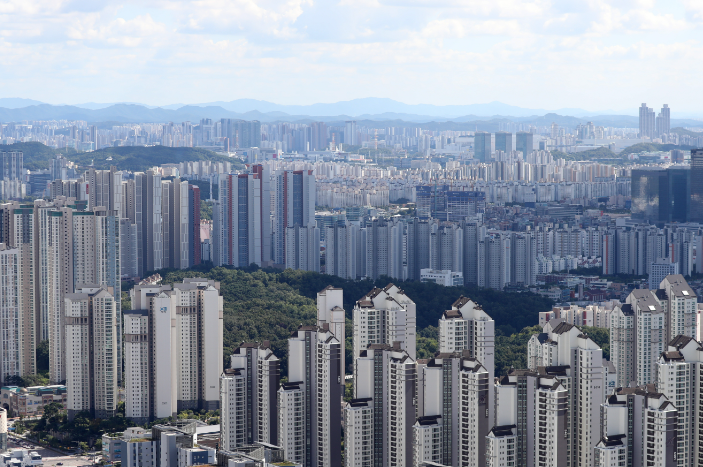 경기도 수원시 아파트전경