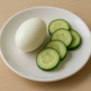 얼굴 붓기 빼는법 - 저염, 저당 식단