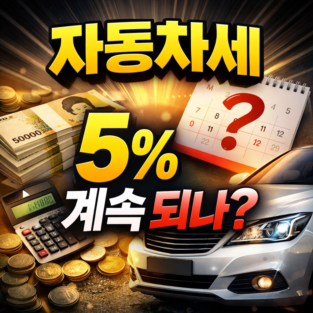 2026 자동차세 연납, 5% 할인 그대로