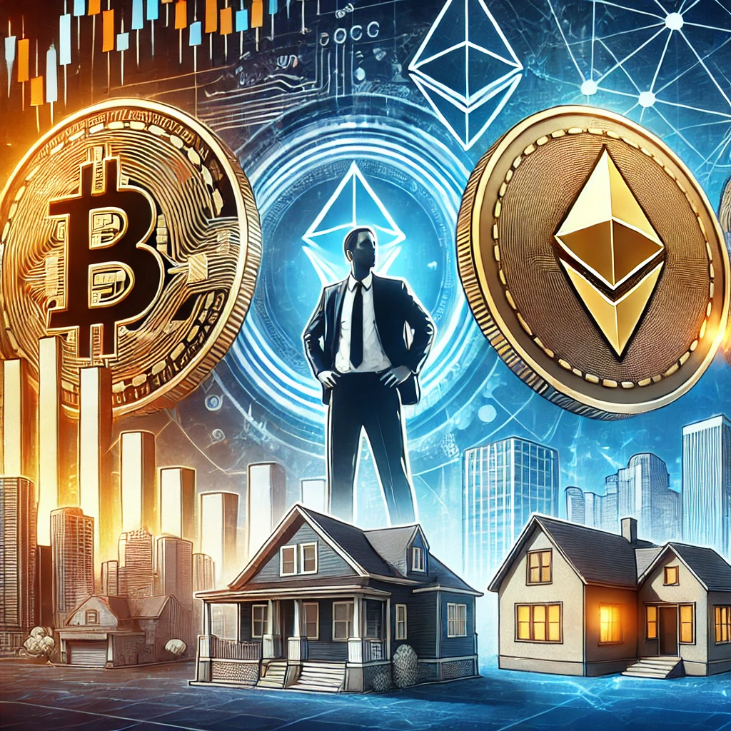 주식,코인,부동산 관련 사진