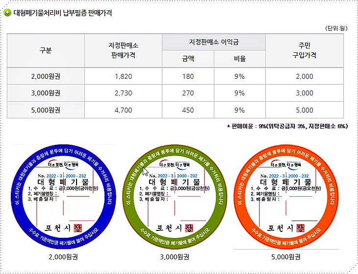 대형폐기물