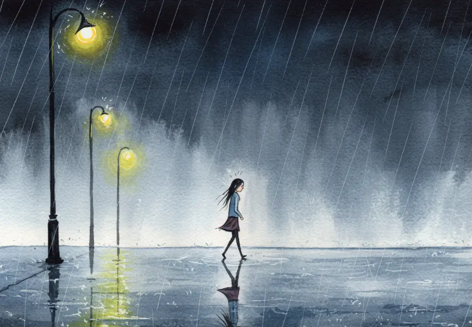 폭우가 쏟아지는 꿈 해몽