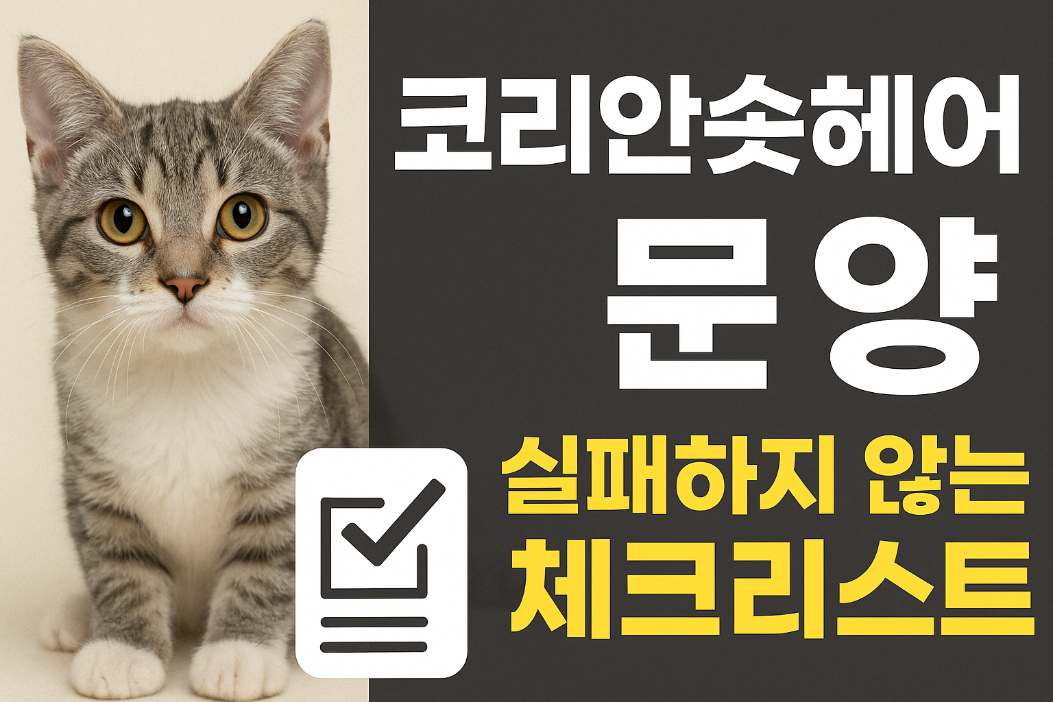 코리안숏헤어 분양