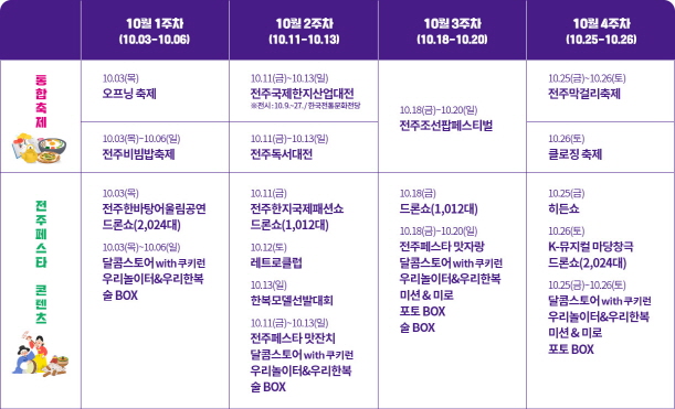 전주 페스타 2024