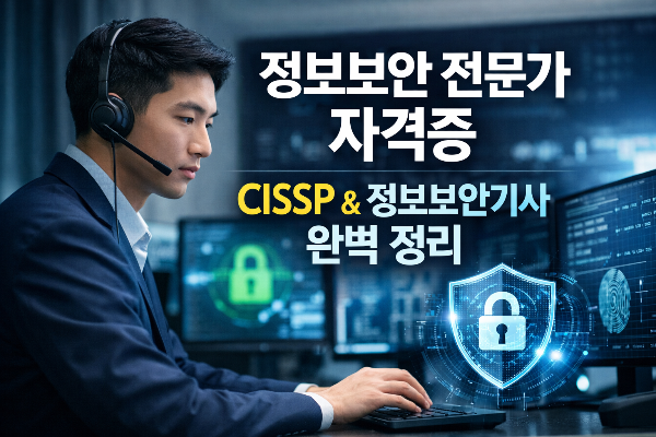 정보보안 전문가 자격증 뭐 따야 할까? CISSP부터 정보보안기사까지 완벽 정리