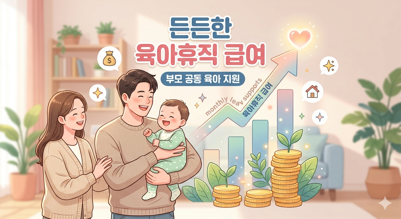 2026년 최신 육아휴직 급여 인상액 및 신청 가이드