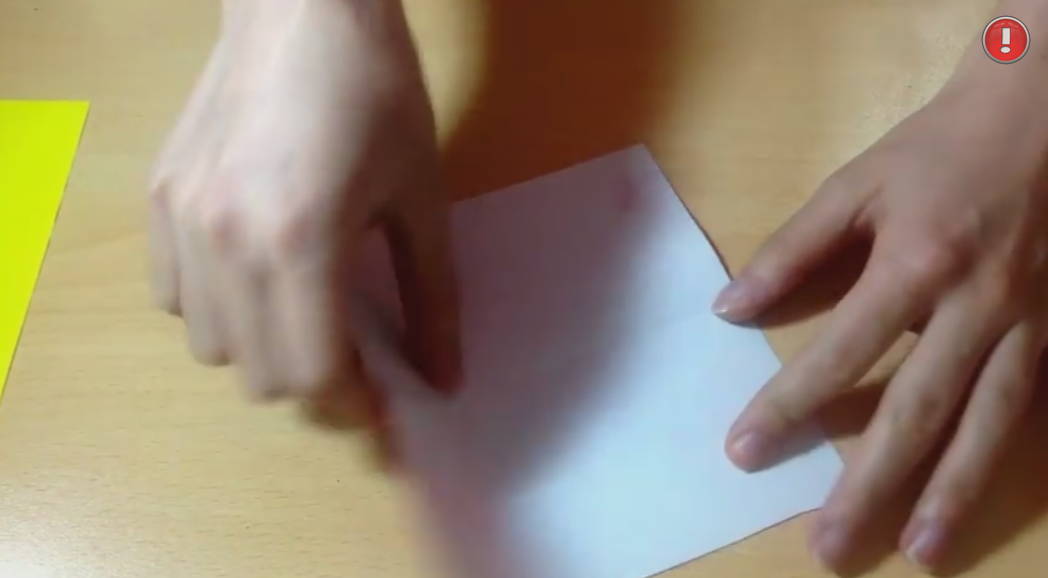 카네이션 꽃 접는 과정 사진