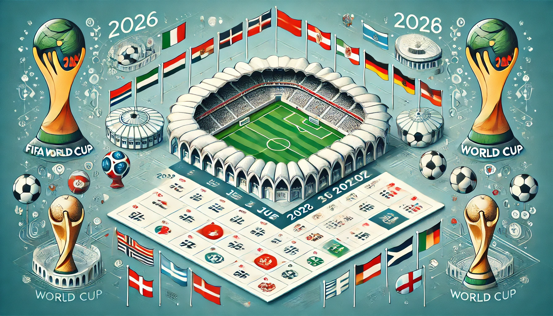 2026 북중미 FIFA 월드컵 일정 정리! 개최 도시부터 결승까지 한눈에