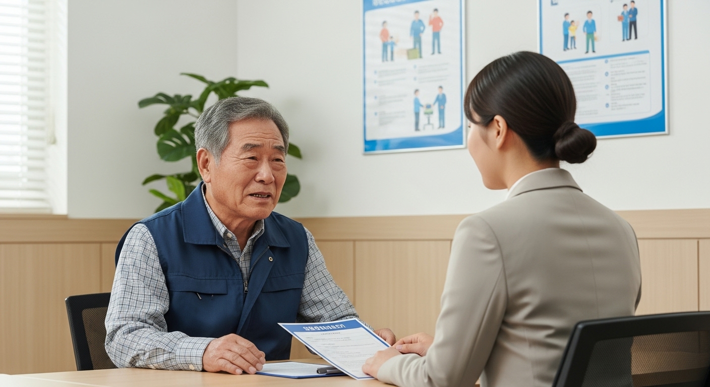 고령자근로자, 65세이후계약직, 고령자노동법, 고용노동부상담, 퇴직금, 부당해고, 근로계약서, 연령차별, 고령자권리, 시니어노동
