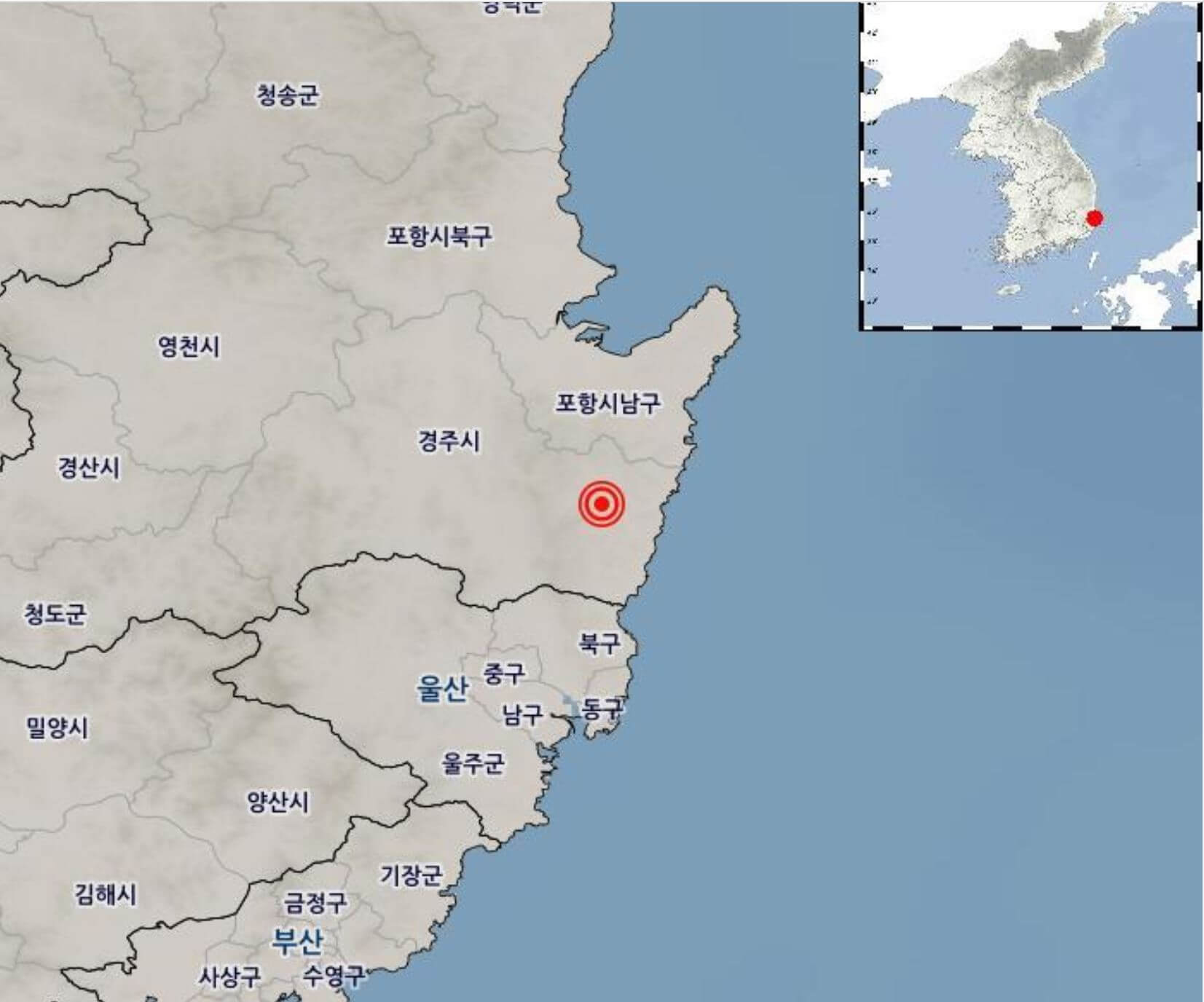 지진 발생 위치