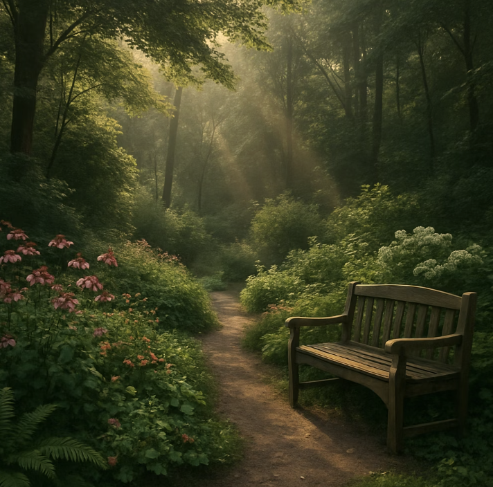 비결 1. 반그늘, 숲속 환경을 만들어주세요