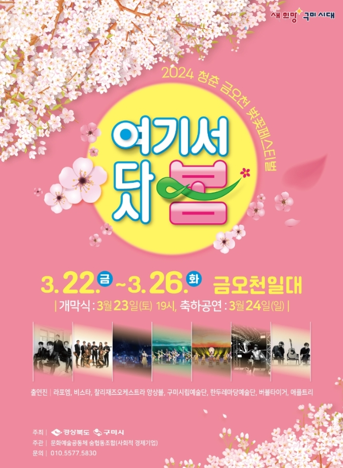 2024 벚꽃 개화시기 및 전국 벚꽃 명소 알아보기