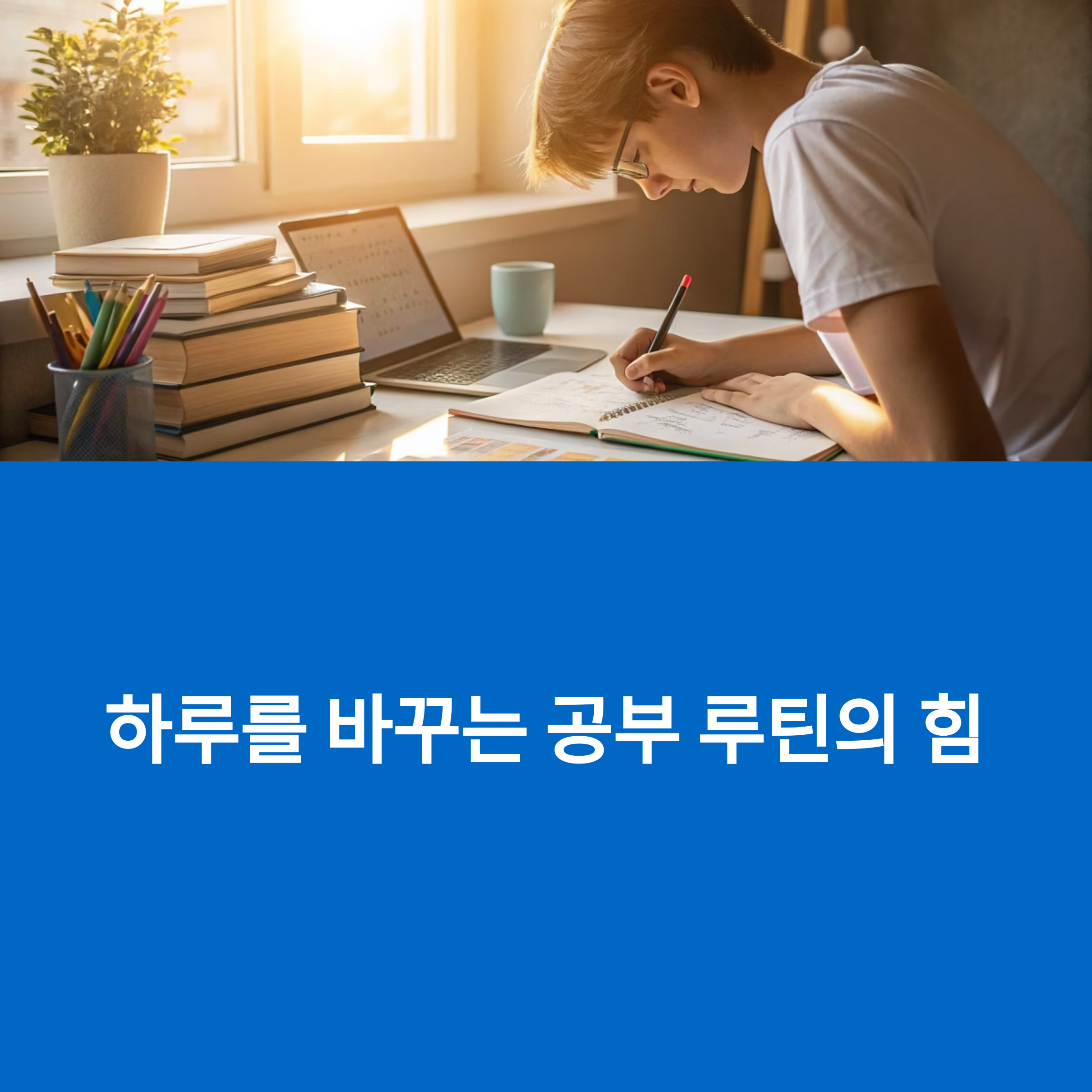 공부 루틴 짜는 법, 하루를 바꾸는 기상~취침 루틴 정리
