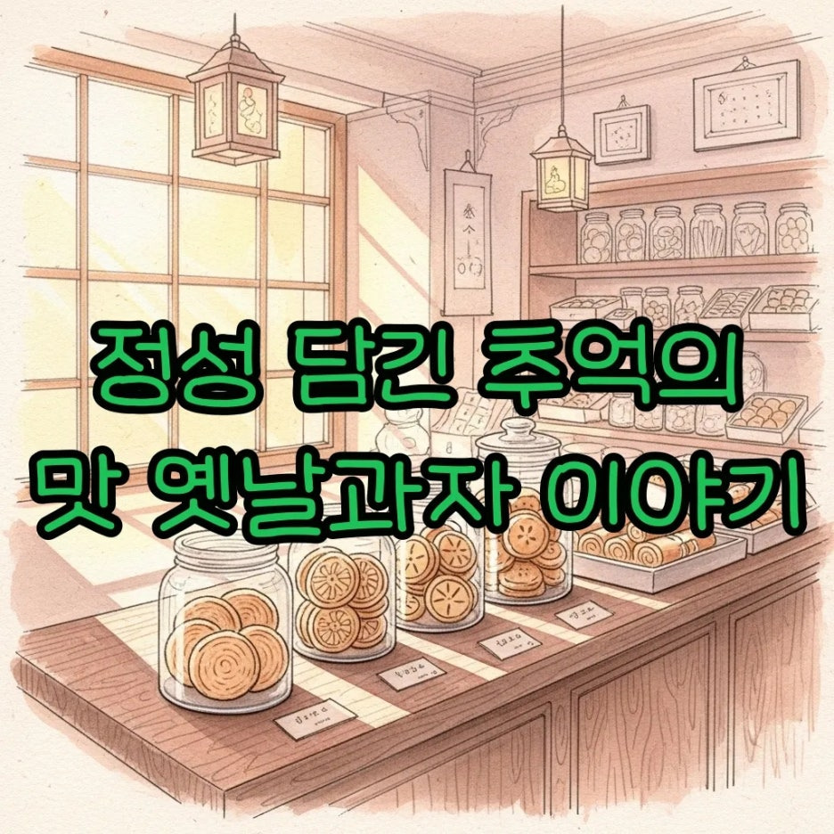 따뜻한 햇살이 비치는 수제 과자점의 평화로운 풍경