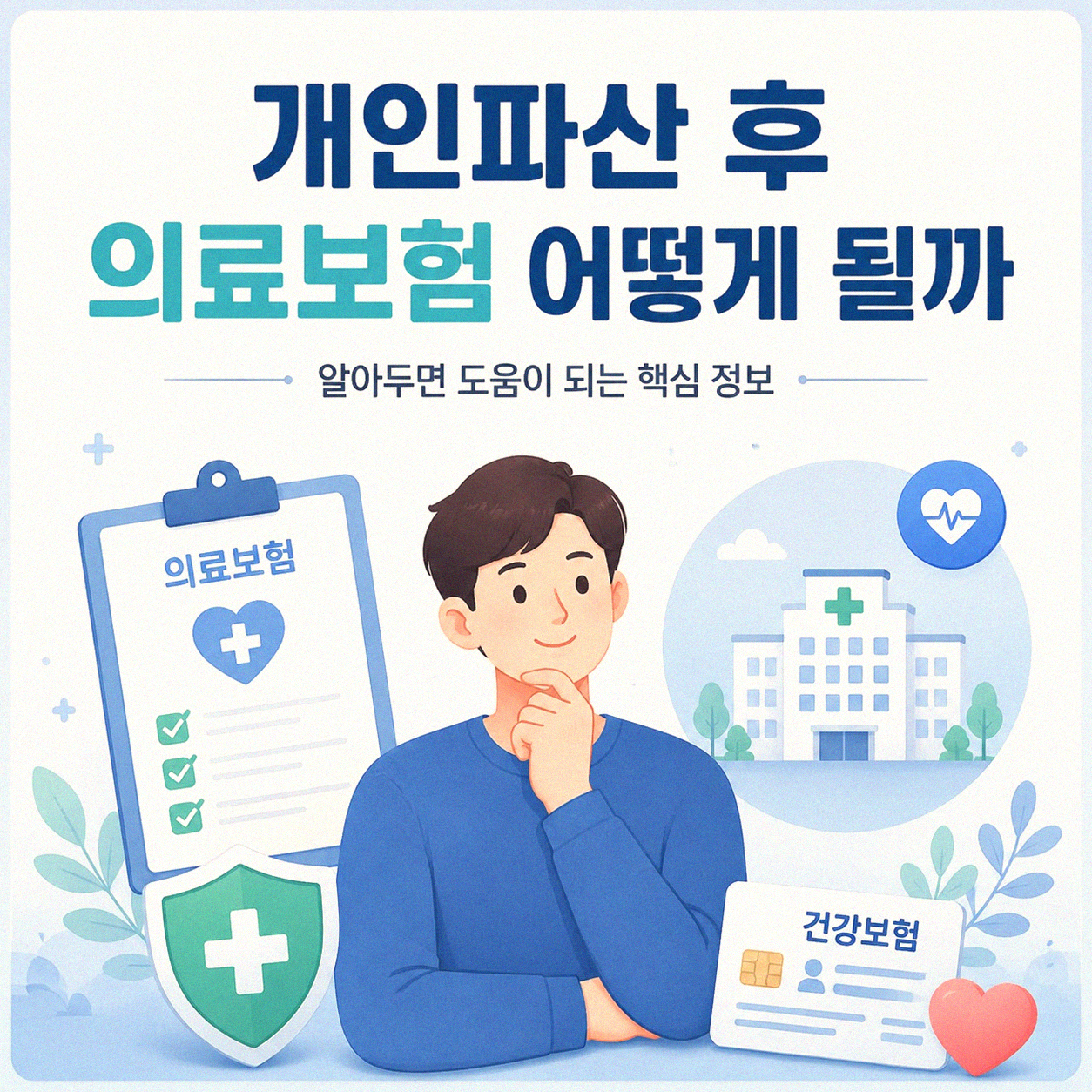 개인파산 선고 후 의료보험 혜택, 어떻게 받을 수 있나