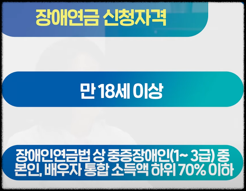 국민연금공단의 장애연금