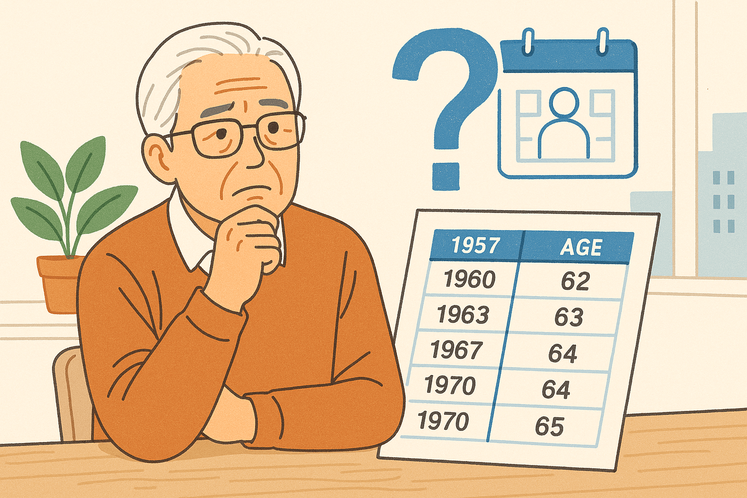 국민연금, 65세부터 받는 거 아닙니다! 바뀐 수령 나이표 지금 확인하세요