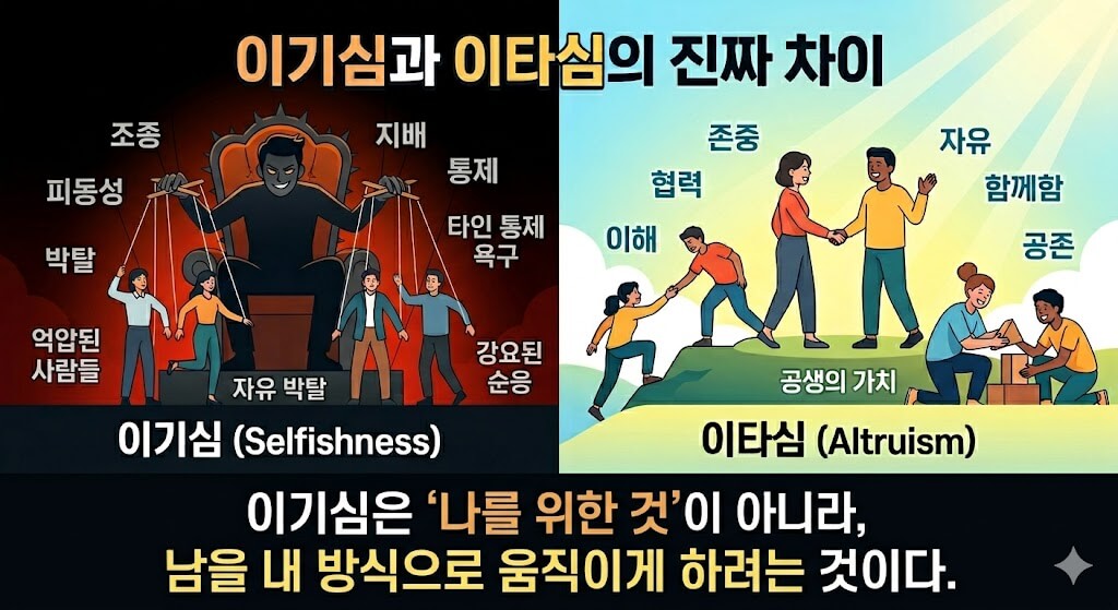 이ㅅ기심과 이타심 이미지