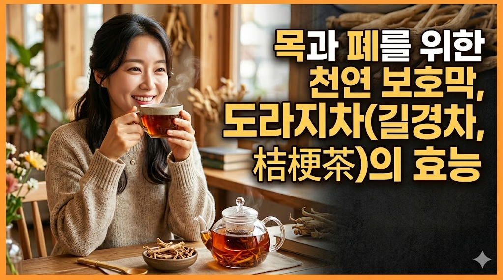 도라지차(길경차)의 효능