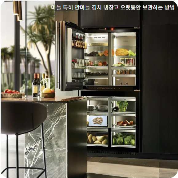마늘 밀폐 용기 보관하기