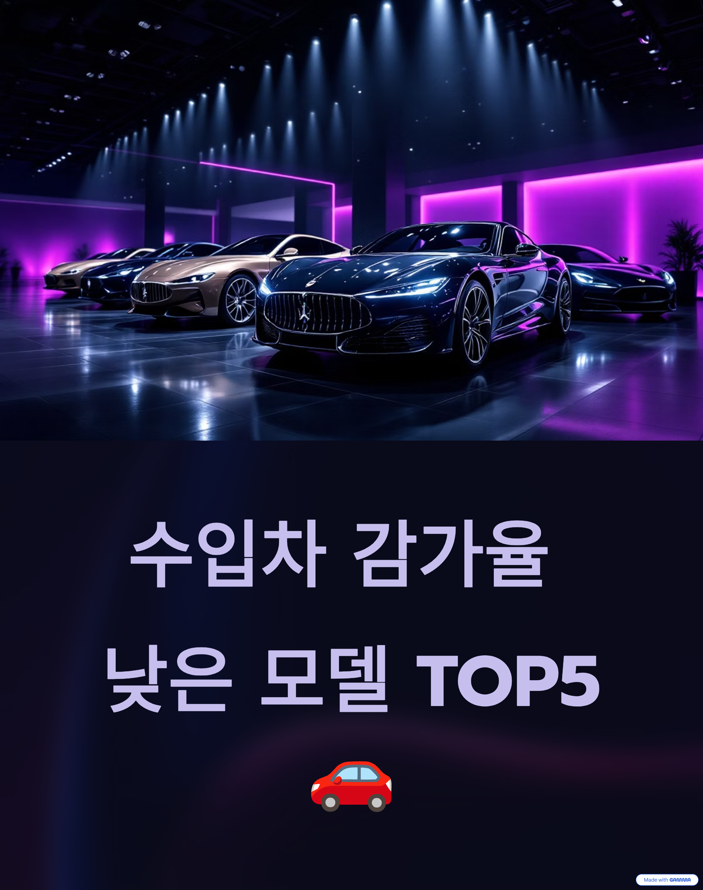 수입차 감가율 낮은 모델