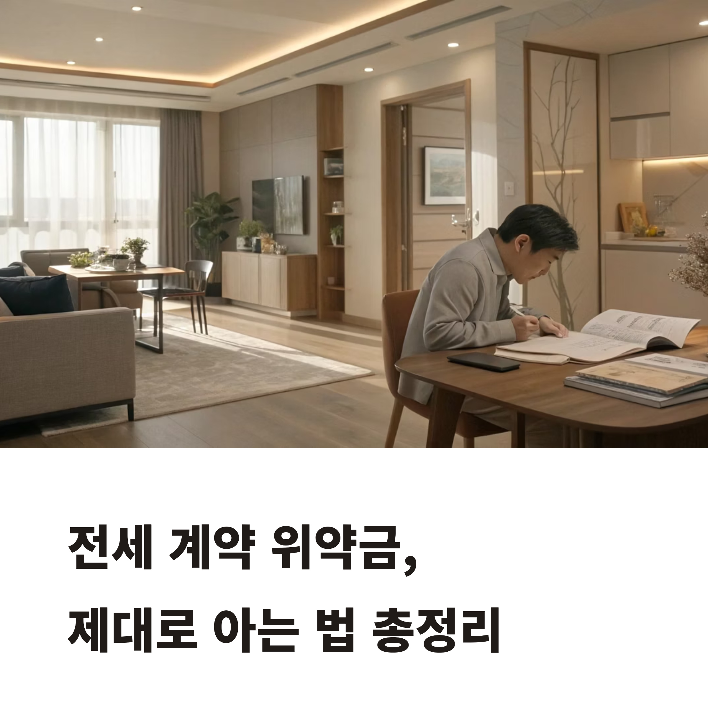 전세 계약 위약금 제대로 알아보기