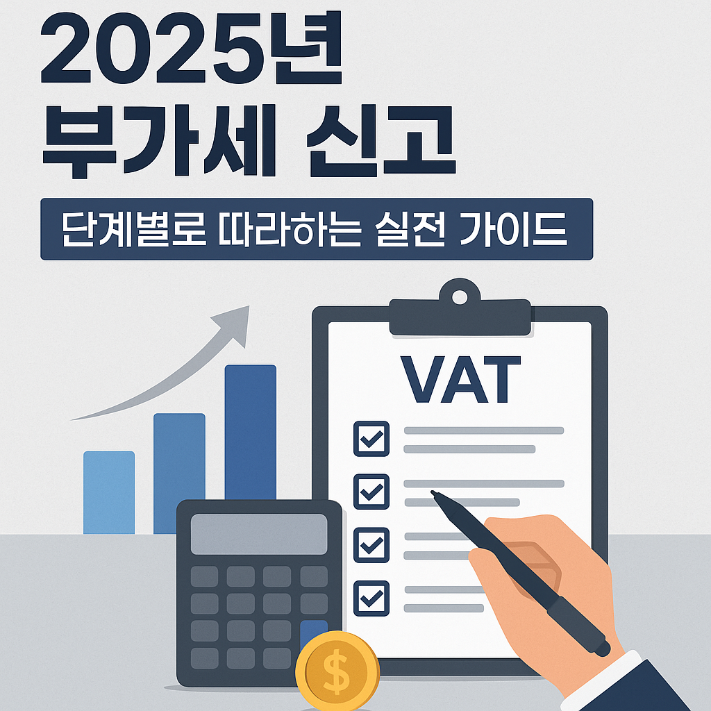 2025년 부가세 신고, 단계별로 따라하는 실전 가이드