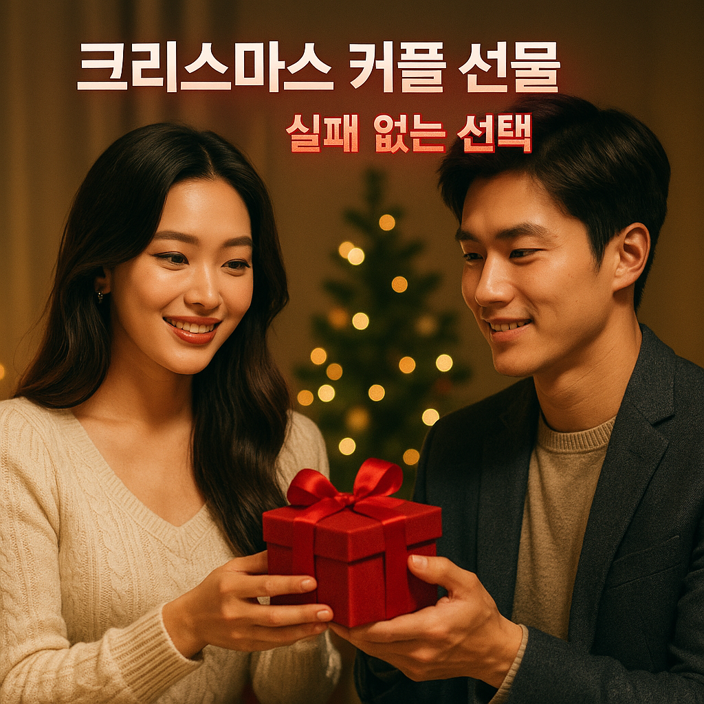 크리스마스 커플 선물 가이드 ❘ 실패 없는 선택