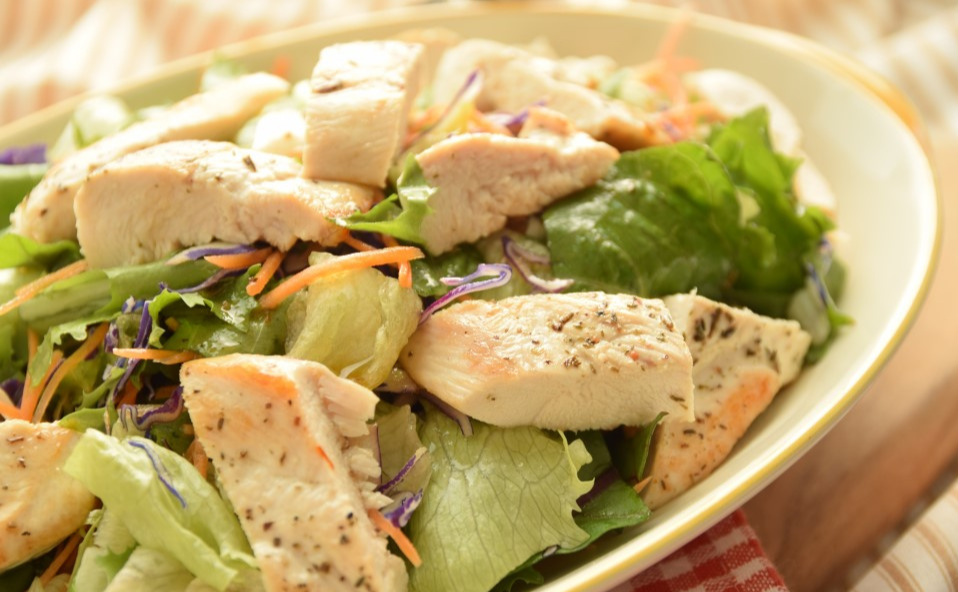 닭가슴살 올리브오일 드레싱 샐러드